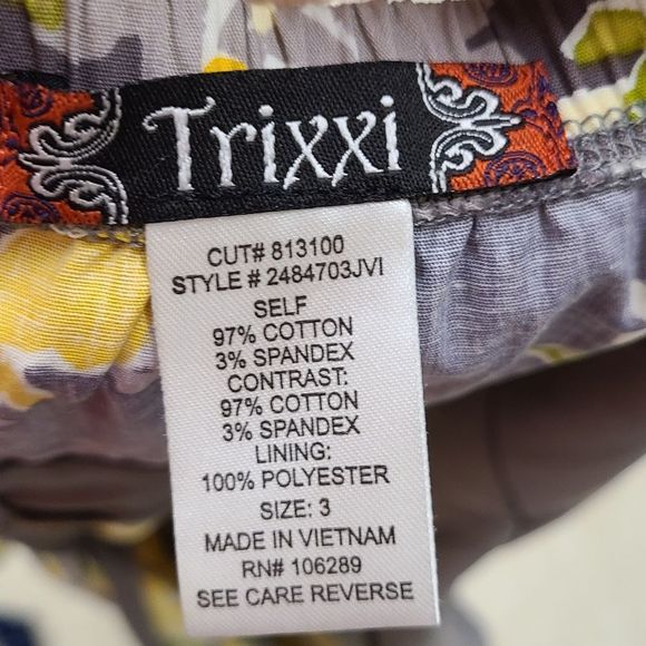 Trixxi Strapless Summer Dress size 3 - Picture 10 of 10